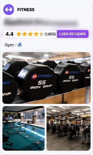 Gym, 1805 reviews