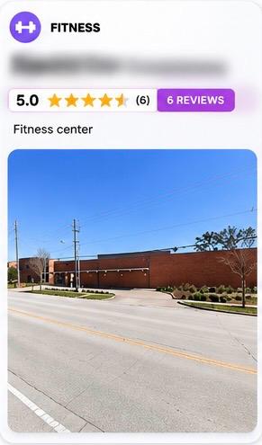 Fitness center, 6 reviews